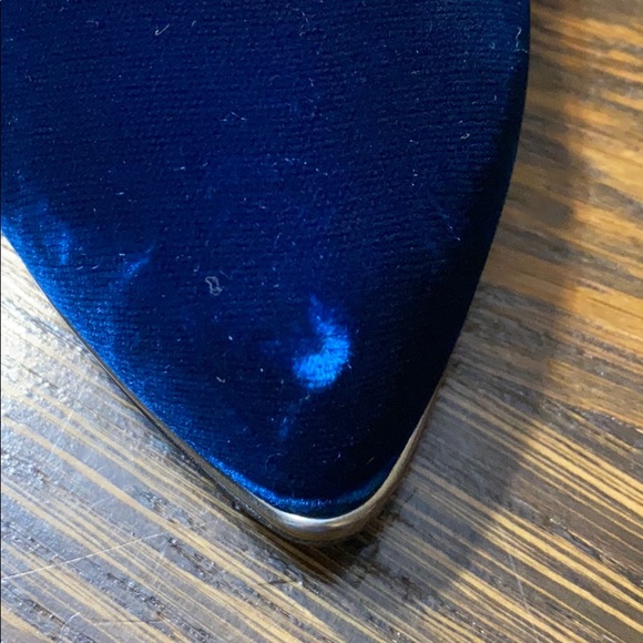 Stella McCartney Women’s Blue Velvet Shoes as 39 - Picture 4 of 8